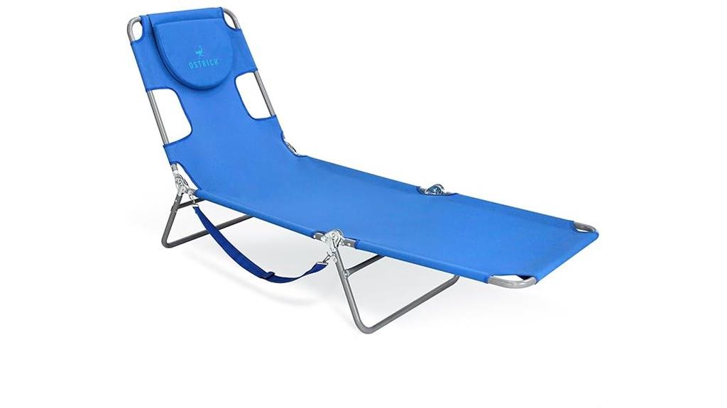 folding outdoor lounge chair