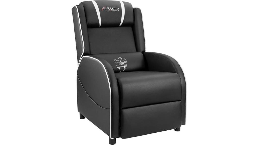 gaming recliner with massage