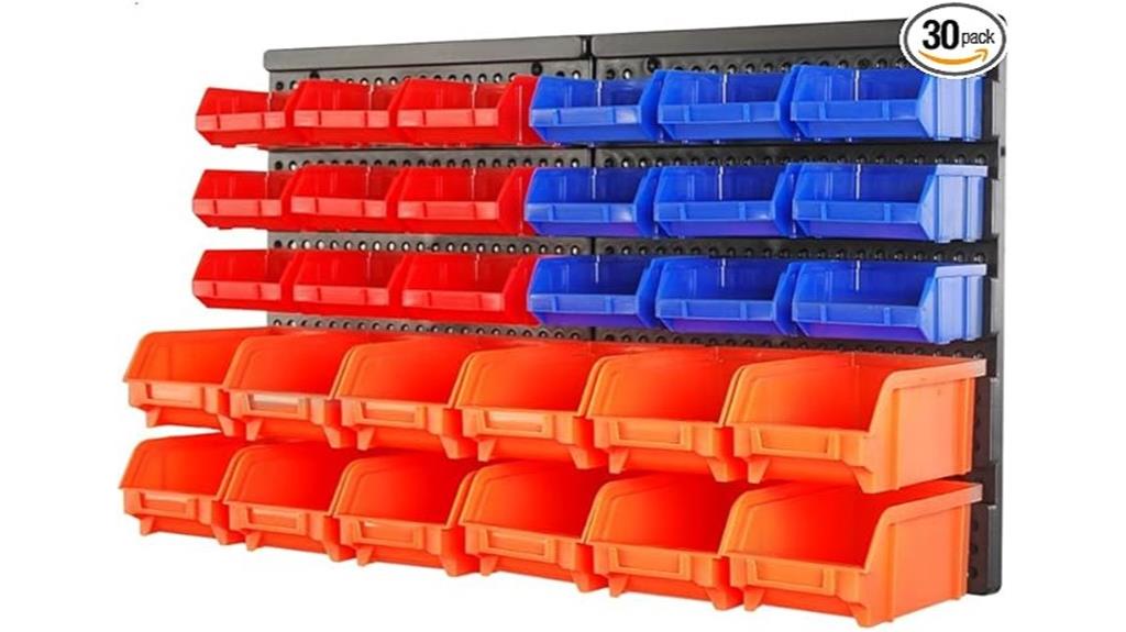 garage storage organization bins