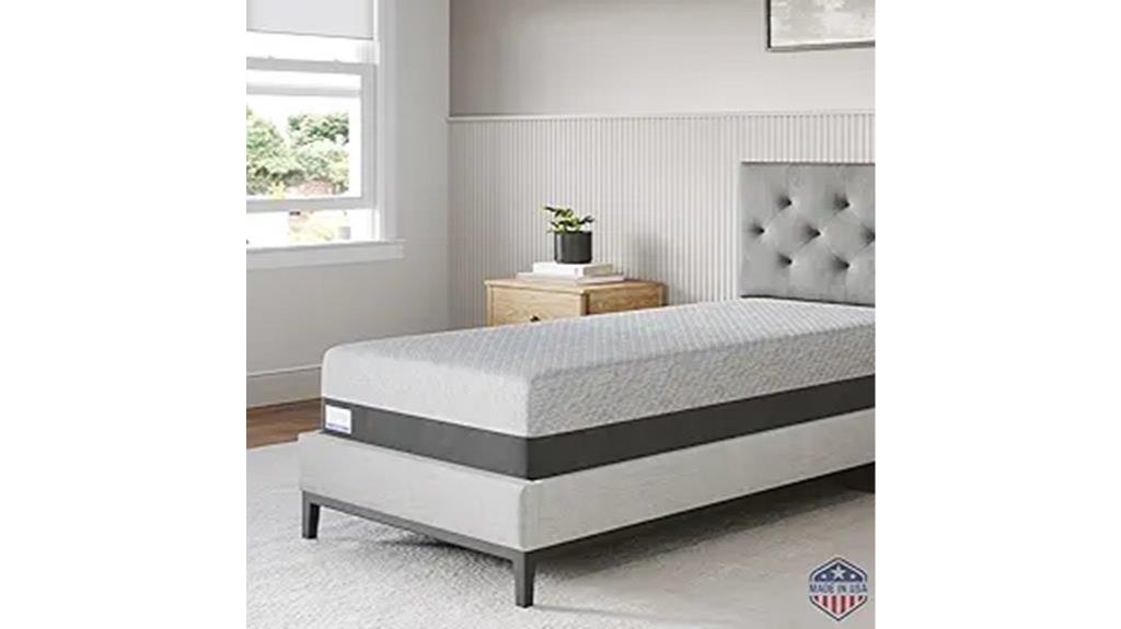 gel twinxl mattress in box