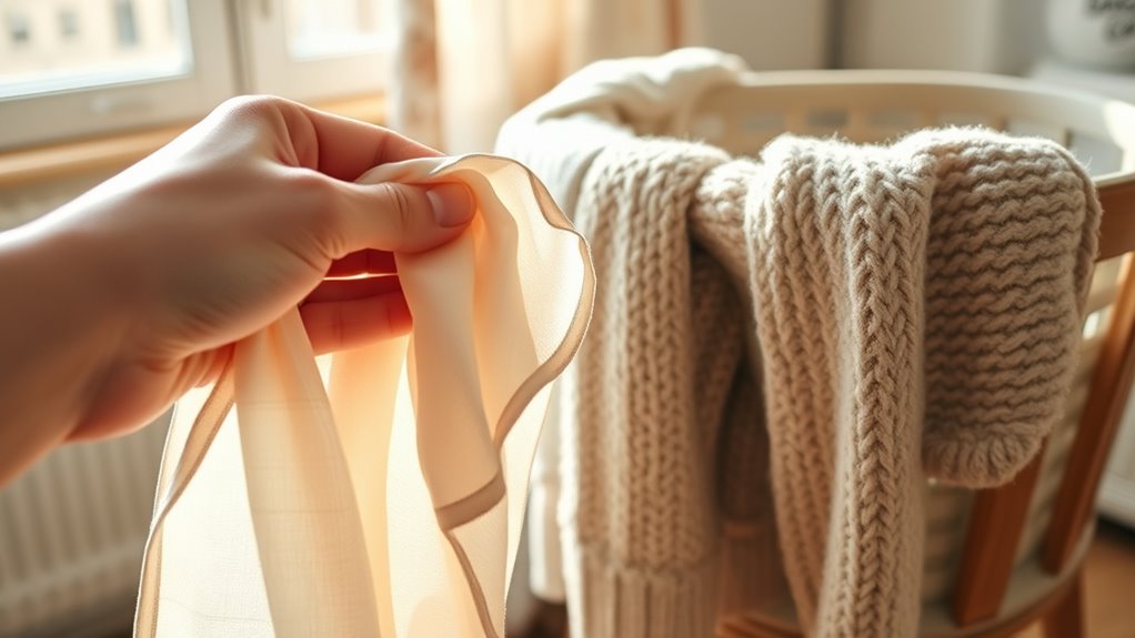 gentle handling and washing