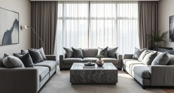 gray tones in interiors