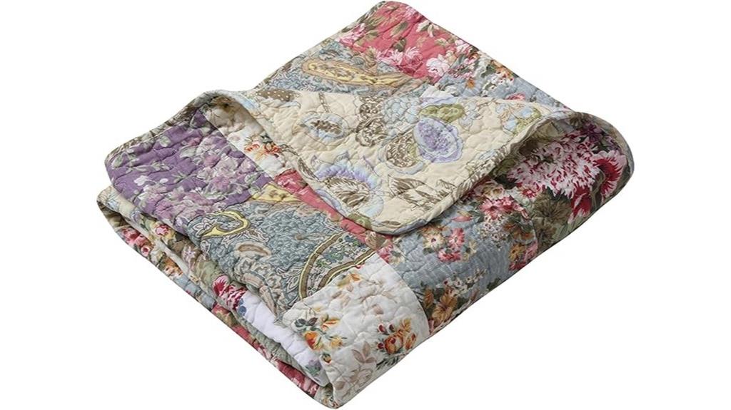 greenland home patchwork throw