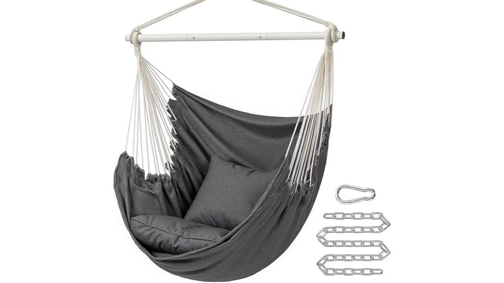 hammock chair with cushions