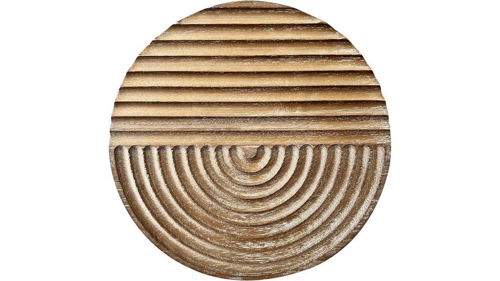 hand carved wood wall art