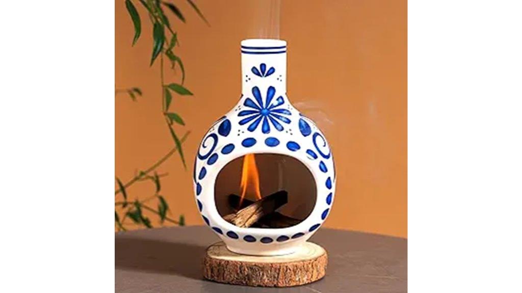 handcrafted ceramic palo santo holder