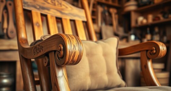 handcrafted comfortable rocking chairs