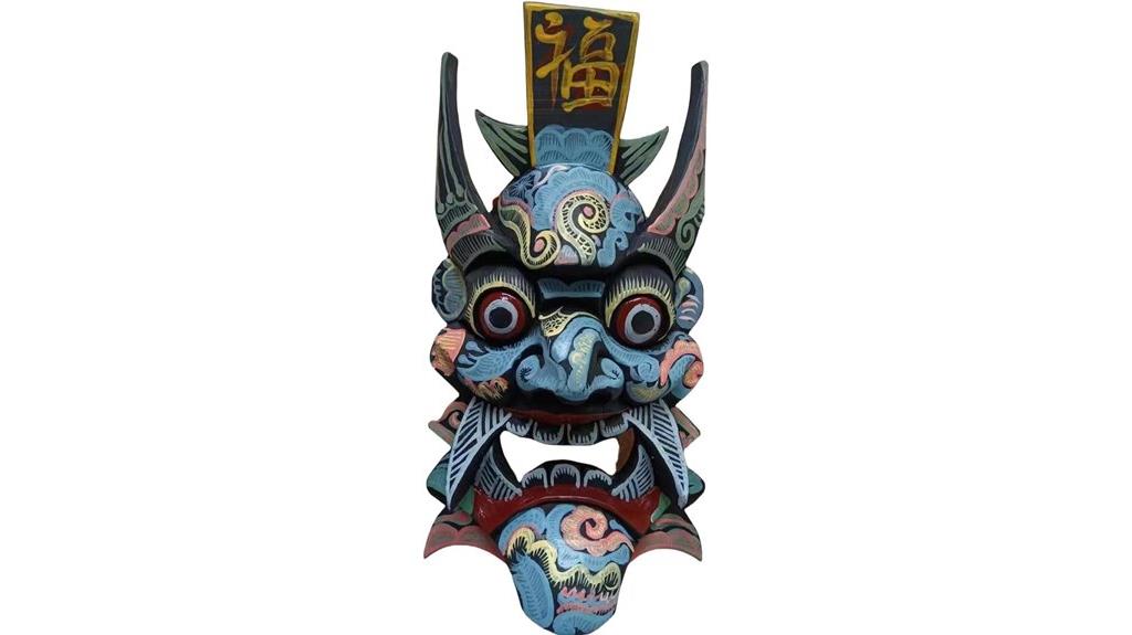 handcrafted nuo opera mask