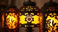 handcrafted wooden lamp collection