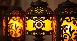 handcrafted wooden lamp collection