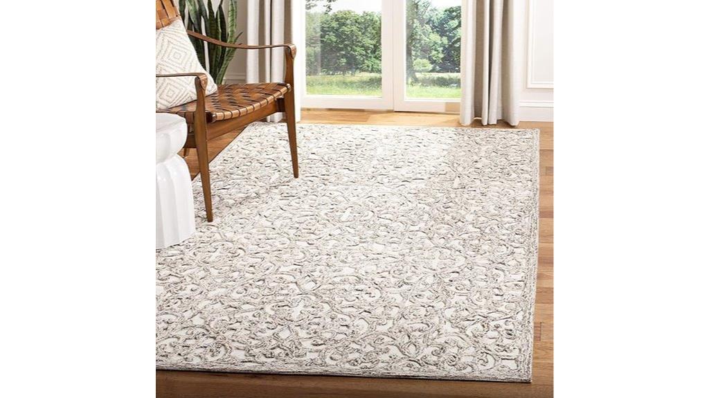 handmade wool area rug