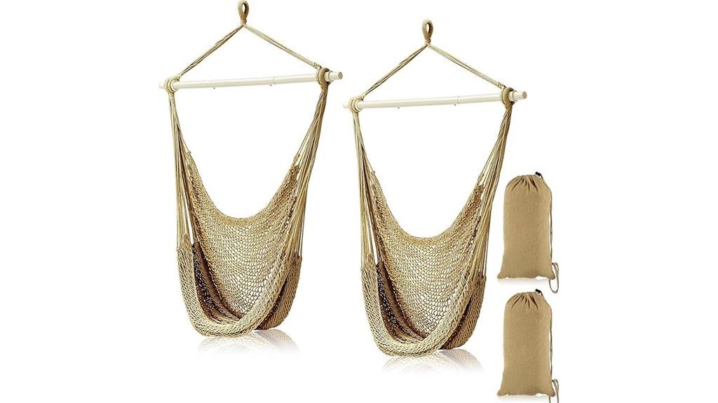 hanging hammock chair with bars