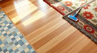 hardwood tile rugs maintenance