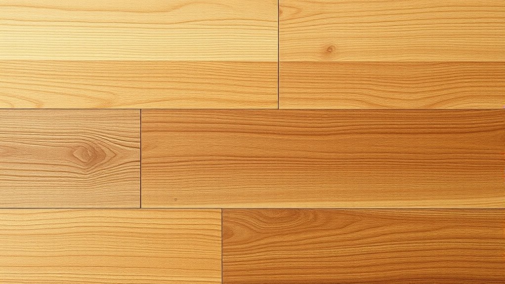 harmonious wood color pairing
