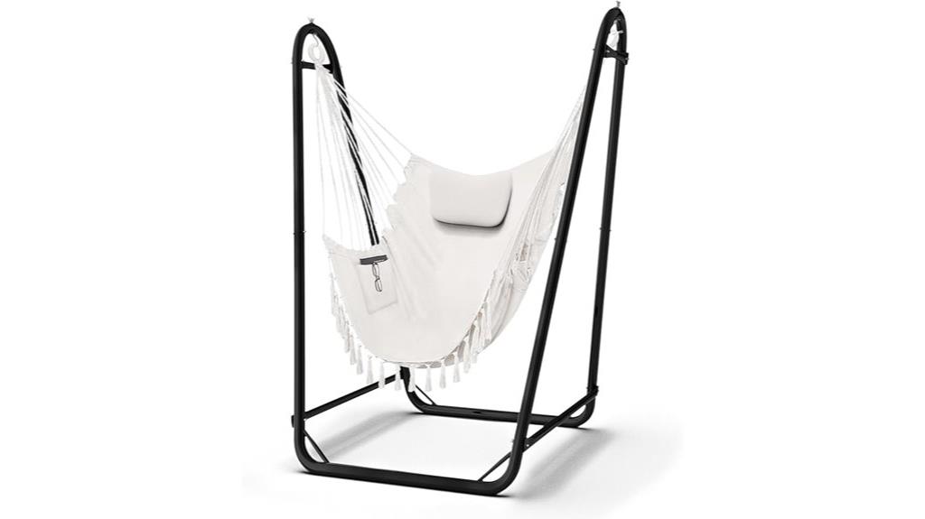 heavy duty hammock chair stand