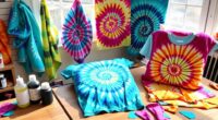 home tie dye fabric ideas