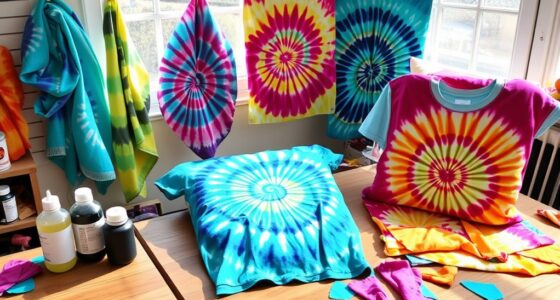 home tie dye fabric ideas