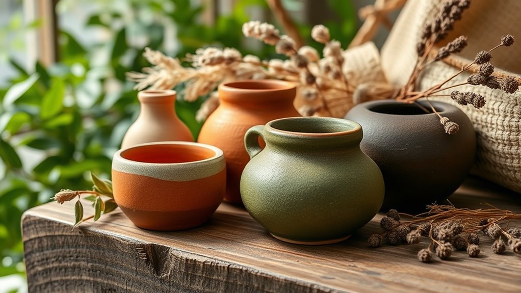 incorporate natural earthy colors