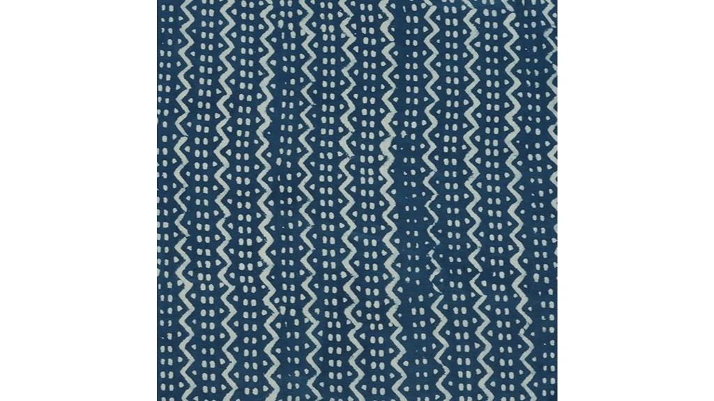 indian blue cotton fabric