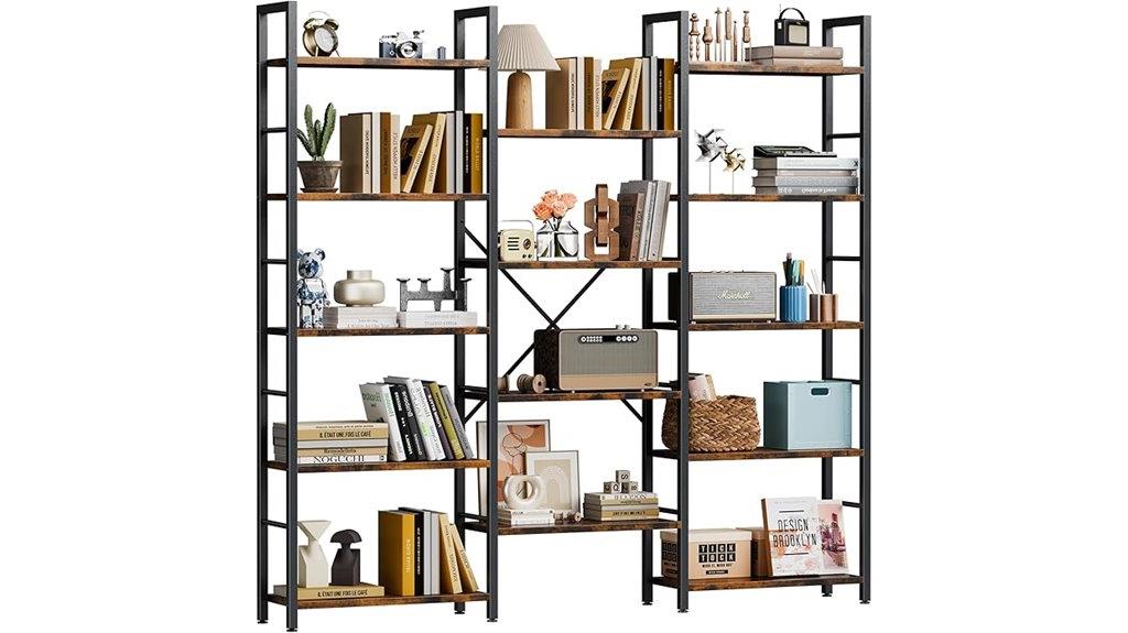 industrial triple tier shelf