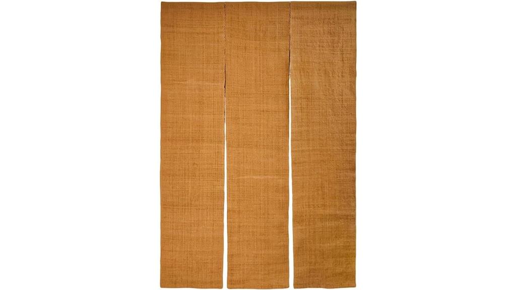 japanese linen doorway curtain