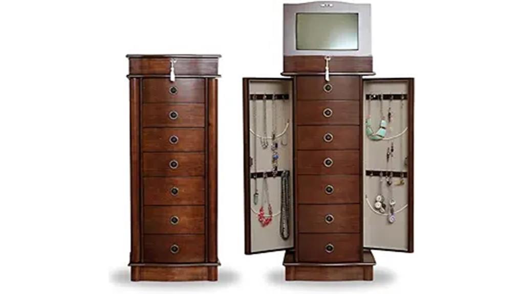 jewelry storage with honey