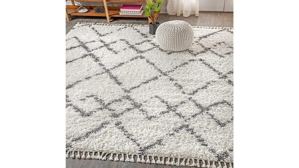 jonathan mercer tassel rug