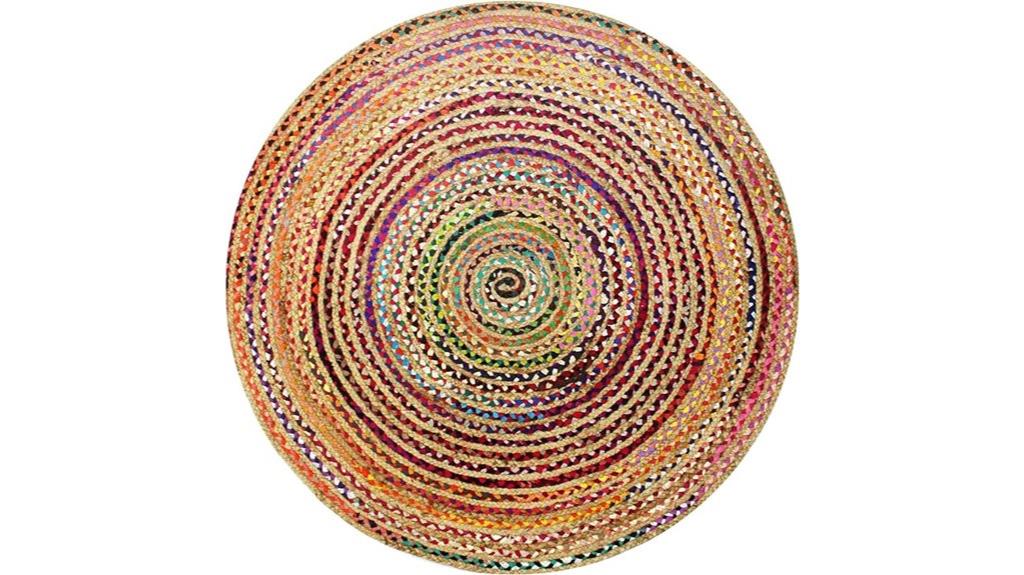 jute cotton chindi rug