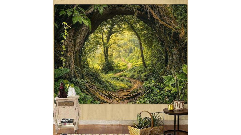 kanuyee forest wall tapestry