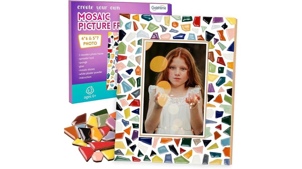 kids diy mosaic kit