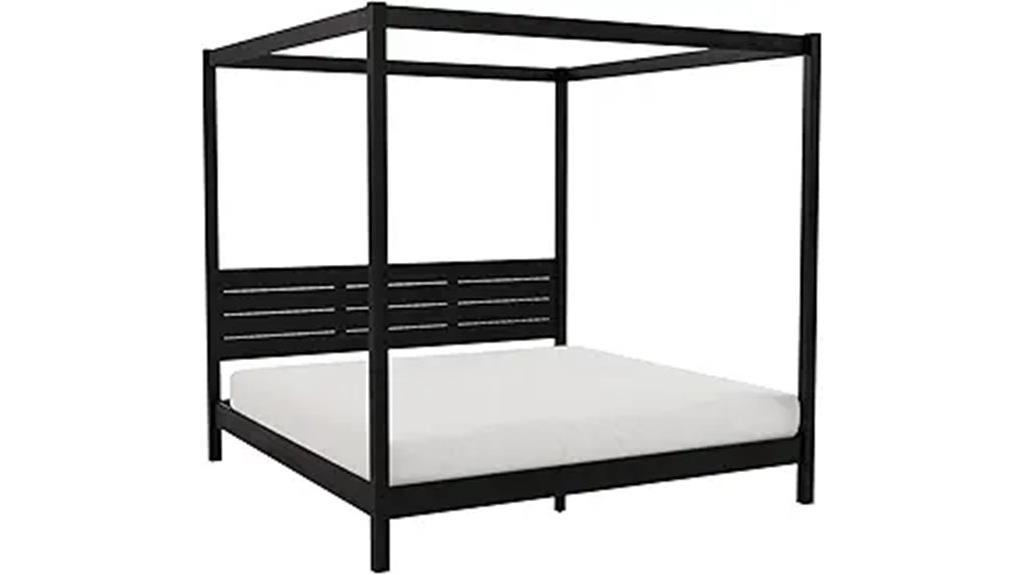 king black canopy bed