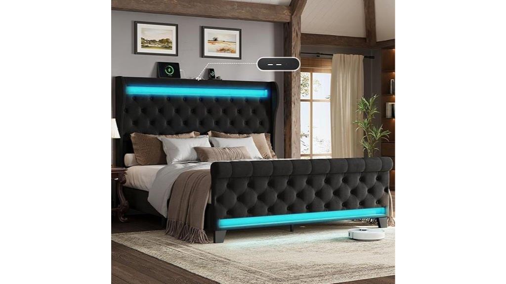 king size bed frame