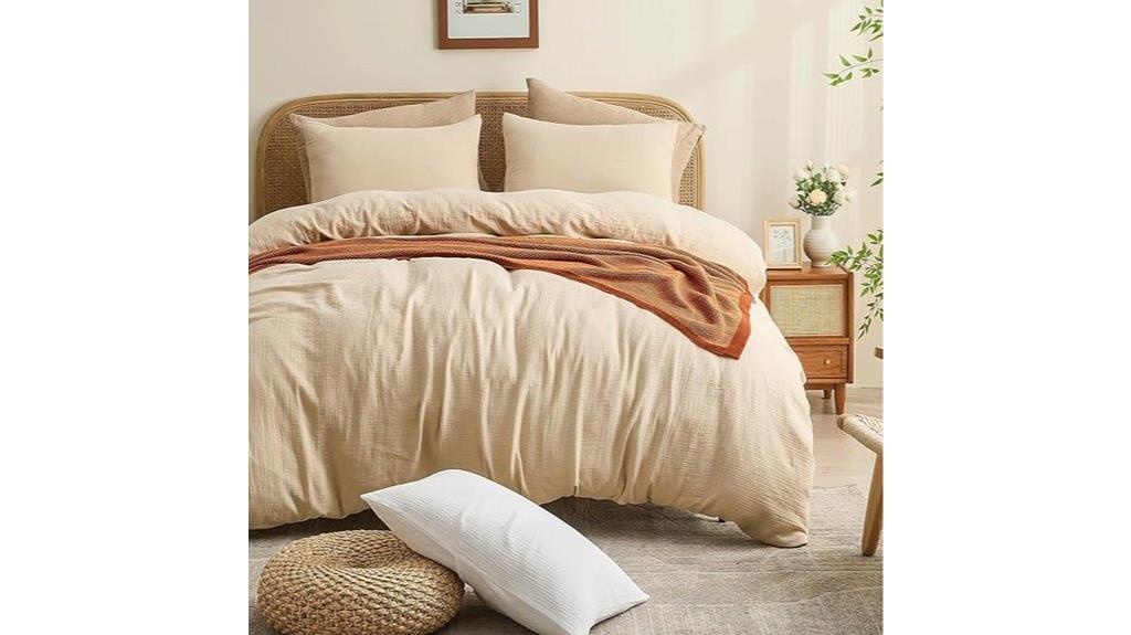 king size muslin duvet