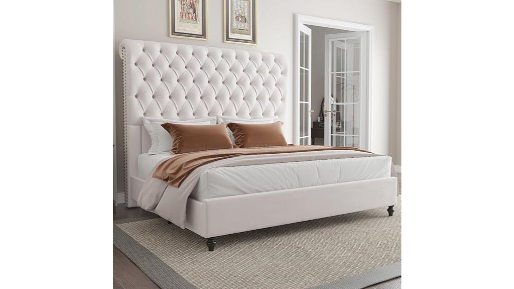 king size wingback frame