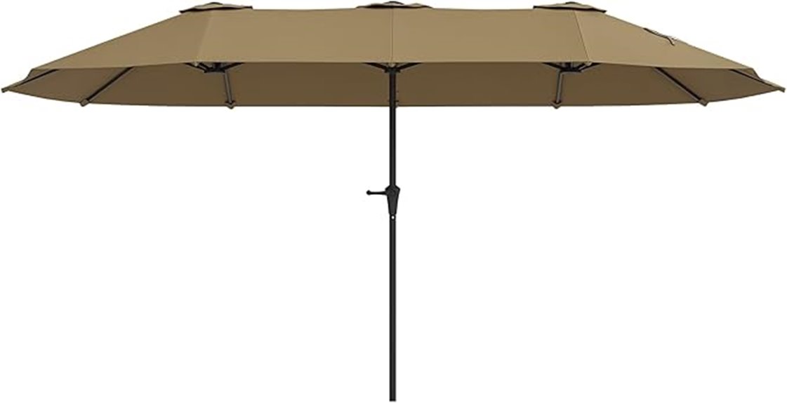 large 13 ft patio umbrella
