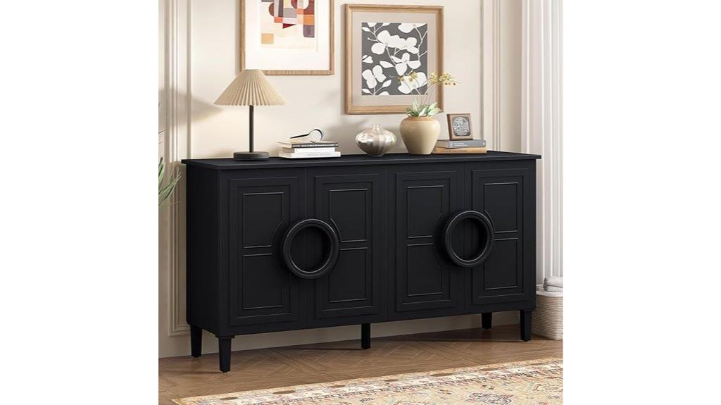 large buffet cabinet storage