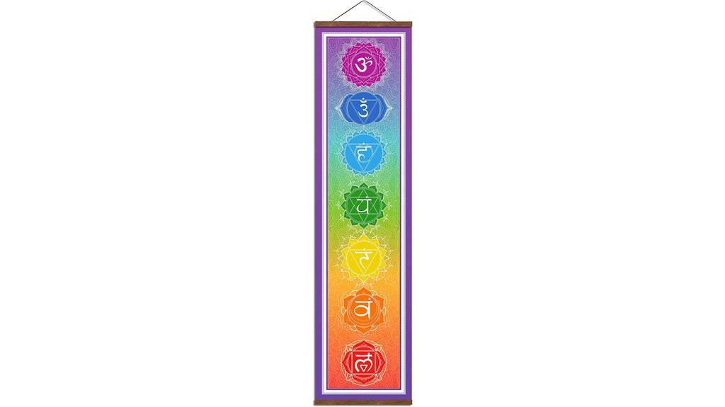 large chakra mandala tapestry