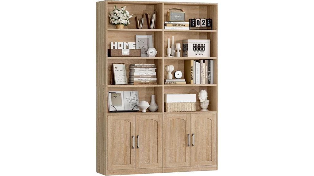 large double wide bookshelf