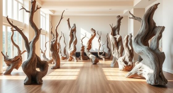 large driftwood artworks collection