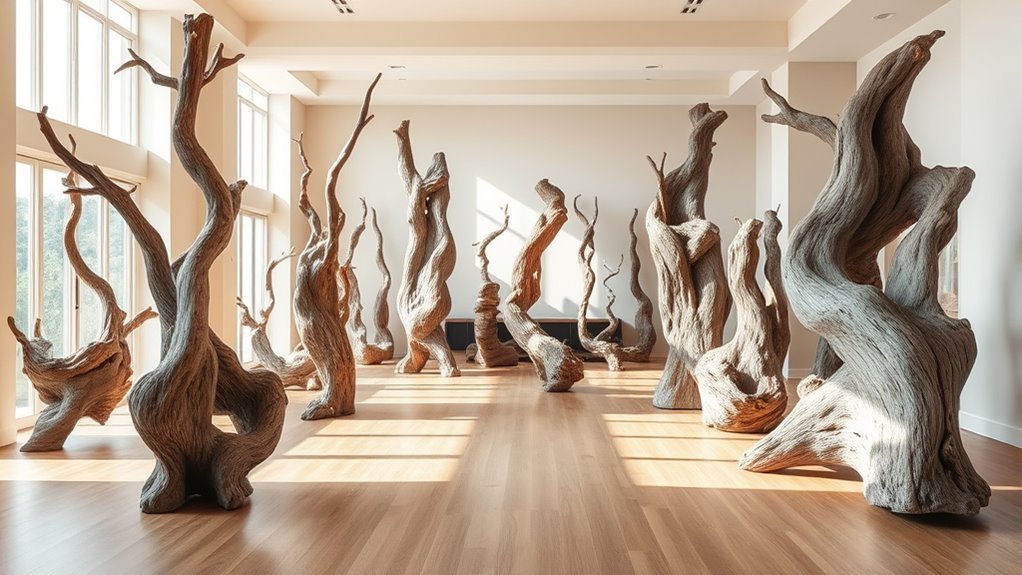 large driftwood artworks collection