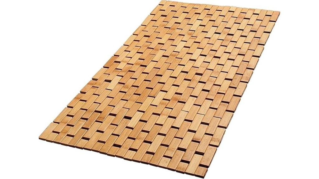 large foldable bamboo mat