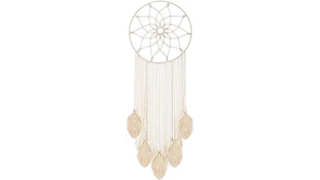 large macrame dream catcher