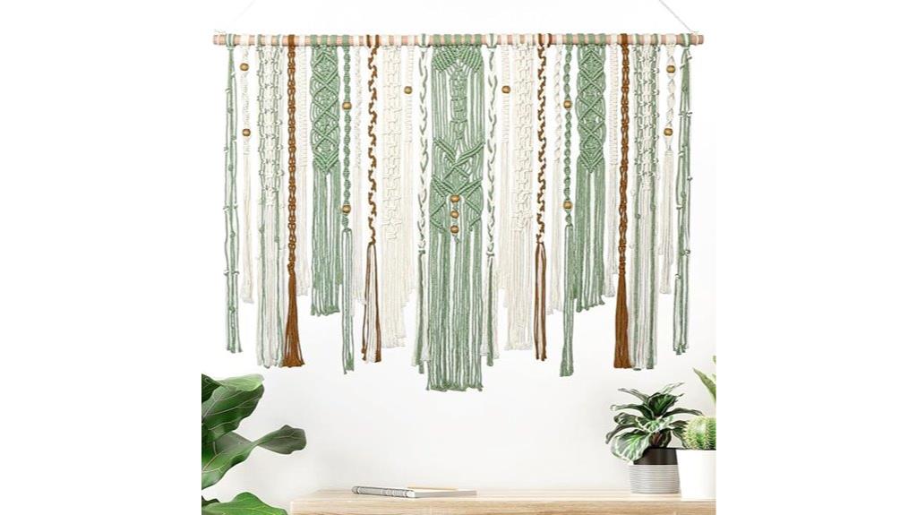 large macrame wall art