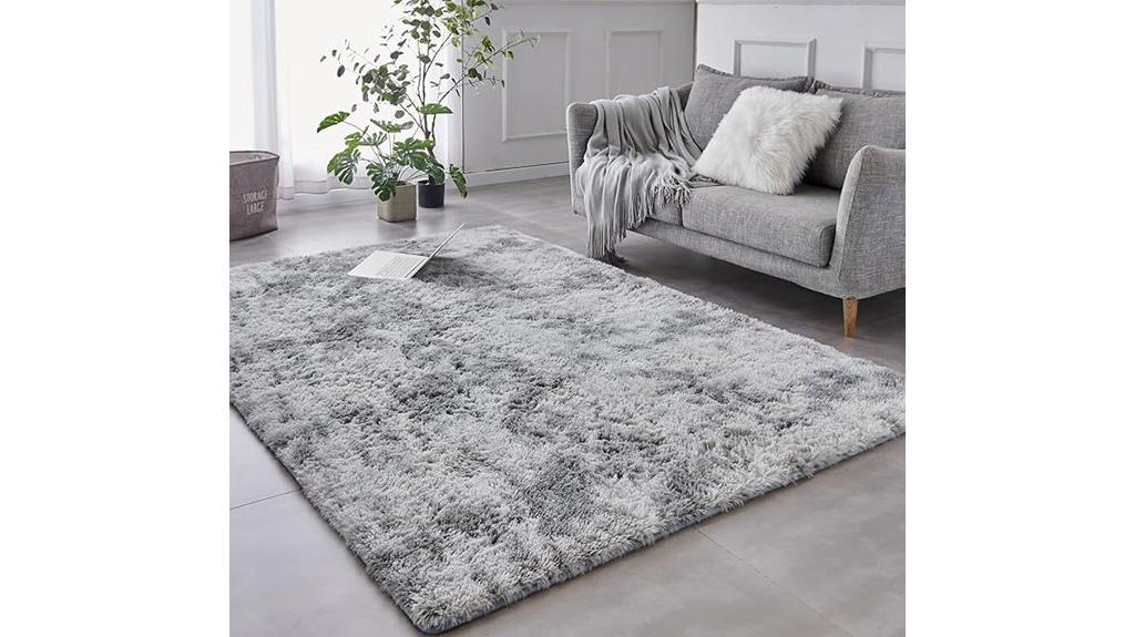 large shag area rug