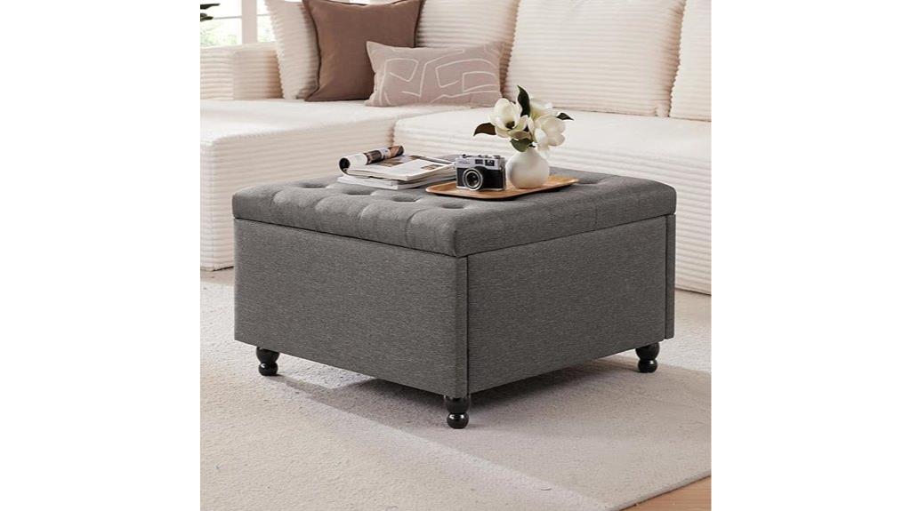 large square storage ottoman