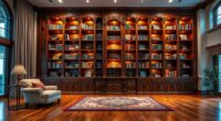 large statement bookshelf designs