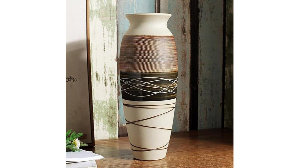 large vintage ceramic vase