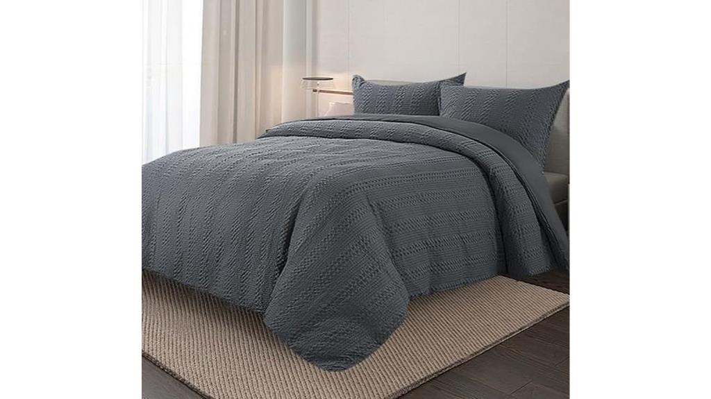 large waffle duvet cover