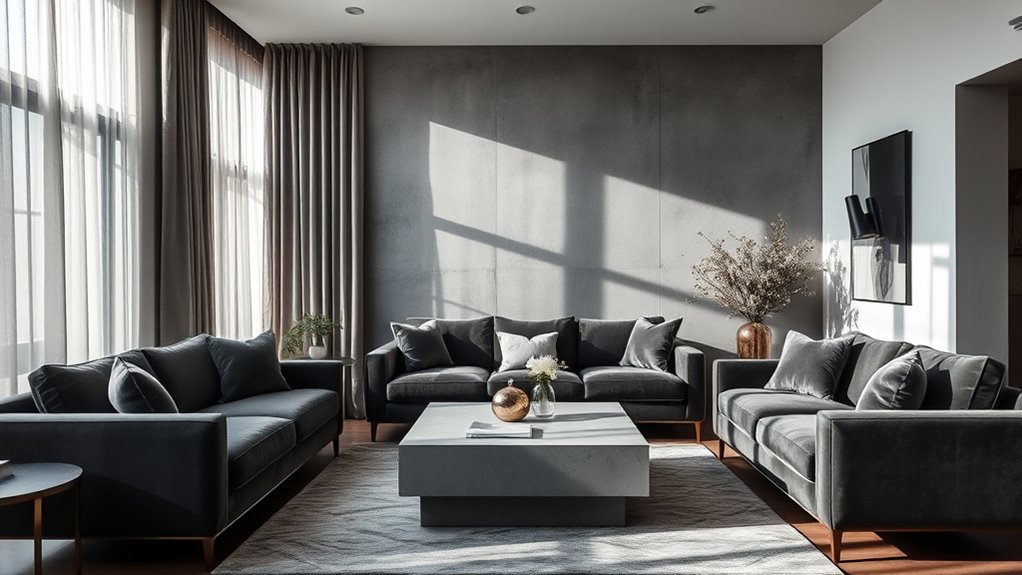 layered gray creates ambiance