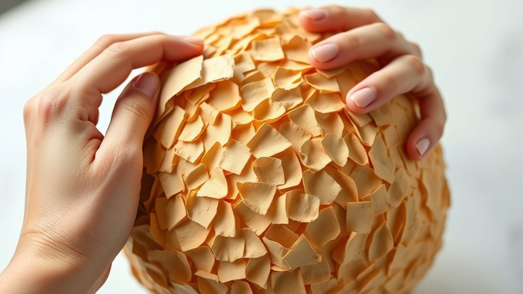 layered textured surface strength